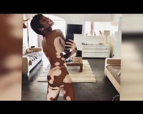 Winnie Harlow nude in Instagram