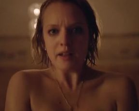 Naked scenes Elisabeth Moss nude - The Square (2017)