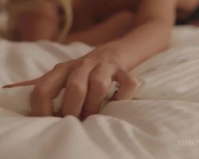 EroStrip Pussy Masturbating Blonde undress