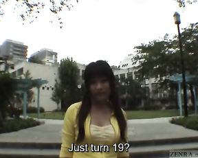 Asian Public Nudity Video -Subtitles Japan public