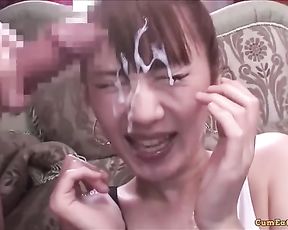 Faked Cumshots - JAPANESE BUKKAKES. Censored PMV compilation